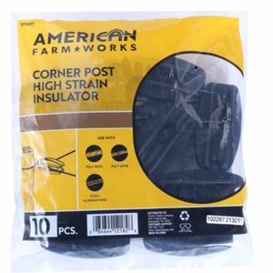 Corner Post High Strain Insulator (10 per Bag)
